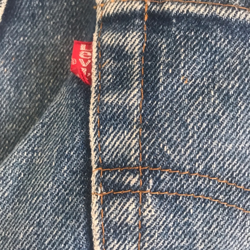 Vintage Levi's jeans 517 0217 Red Tab Embellished size 34 RARE 80’s - Picture 5 of 12